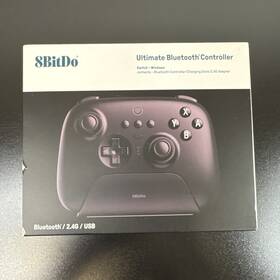 8bitdo 6922621502487 Ultimate Bluetooth Controller With Charging Dock Wireless Pro Black
