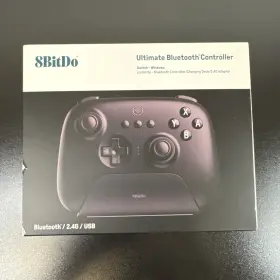 8bitdo 6922621502487 Ultimate Bluetooth Controller With Charging Dock Wireless Pro Black