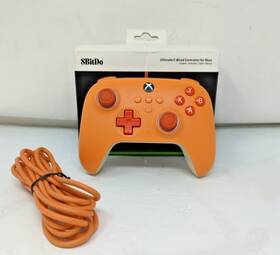 8bitdo 922621505525 Ultimate C Wired Controller For Xbox Joysticks Orange Read Description