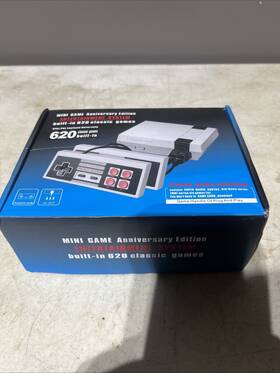 Ae Sisters 860003642306 Mini Anniversary Edition Game Console With Built-in 620 Classic Games