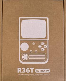 Aislpc R36t Portable Retro Handheld Game Console 3.5 Inch Crt Screen Emuelec Roms