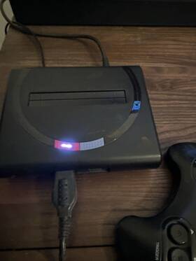 Analogue 752830708693 Mega Sg Fpga Sega Genesis Console Jpn Version With Controller. No Box