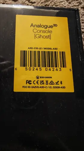A3d-c12-le Analogue 3d Console Ghost Prototype Color System