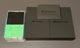 Analogue Ap-c04-le Pocket - Limited Glow In The Dark Screen Protector And Hard Case