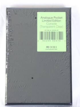 Analogue Ap-c06-le Pocket Limited Edition Transparent Clear - Factory Sealed