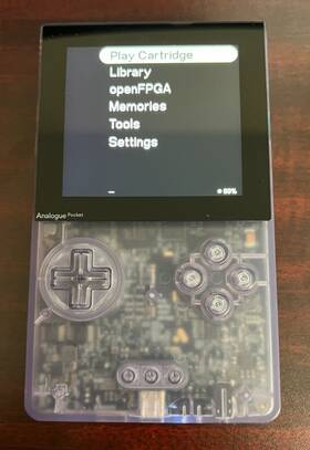 Analogue Ap-c07-le Pocket Limited Edition Transparent Purple With Case