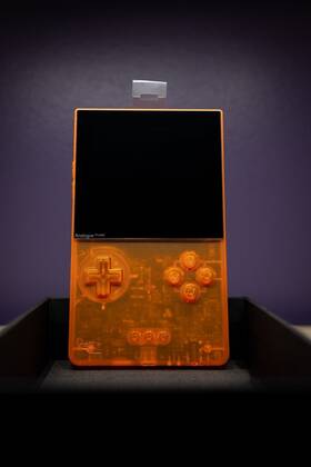 Analogue Ap-c10-le Pocket - Transparent Orange Limited Edition Loaded