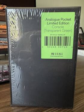 Analogue Ap-c11-le Pocket Limited Edition Transparent Green New/sealed