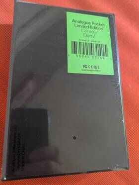 Analogue Ap-c25-le Pocket Limited Edition Berry New In Box Nib