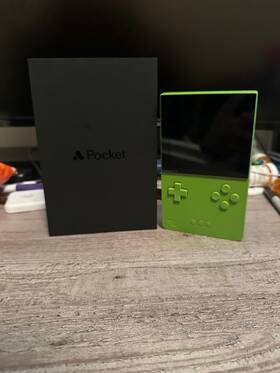 Analogue Ap-c27-le Pocket Color Limited Edition Handheld System - Kiwi Green