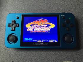 Anbernic Rg351mp Blue Aluminum 16gb For Os And 64gb With Games Retro Handheld