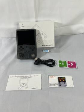 Anbernic Rg351v Black Portable Android Handheld Retro Game Console
