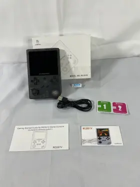 Rg351v Anbernic Black Portable Android Handheld Retro Game Console
