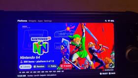 Anbernic Rg556 Handheld Game Console Android 13 System 5.48inch Amoled 1tb Card