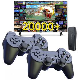 Aotkk 797999890261 Wireless Retro Game Console Stick Built-in 9 64gb20 000 4k Hdmi 2.4ghz