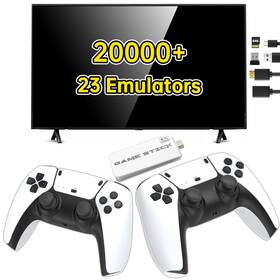 Aotkk Gh800 Retro Game Console Wireless Stick With 23 Emulators 4k Hd Output 2