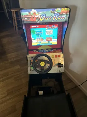 19557000089 Arcade1up Outrun Sit Down Lght Marq&seat Used