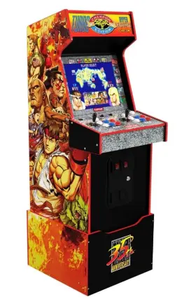 Stf-a-213514 Arcade1up Street Fighter Ii Turbo Legacy Edition Arcade Machine With Riser Wi-fi Capcom
