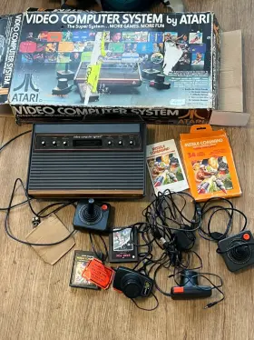 Atari 015881250147 2600 Console Controller Styles Adapter Box Untested