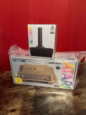 Atari 020628603403 400 Mini Computer Console 25 Games New Extra Usb Joystick Ships Free