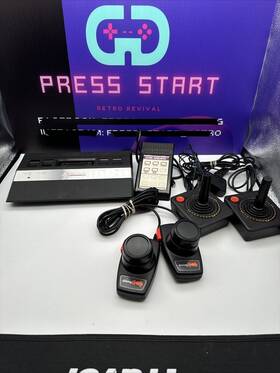 Atari 071691242956 2600 Junior System - Untested With Joysticks And Paddles