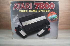 Atari 077000400246 7800 Prosystem Console Complete Cib