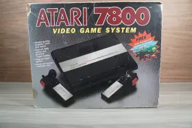 Atari 077000400246 7800 Prosystem Console Complete Cib