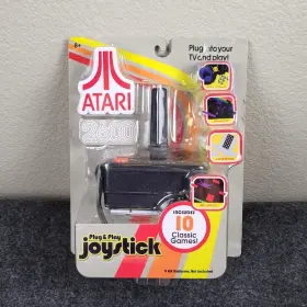 09560 Atari 2600 Plug And Play Joystick 10-in-1 Classic Arcade Game 2017 New Sealed