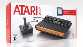 Atari 1124554 Official 2600 Console And Joystick - Hdmi Output Includes 10 Games