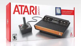 1124554 Atari Official 2600 Console And Joystick - Hdmi Output Includes 10 Games