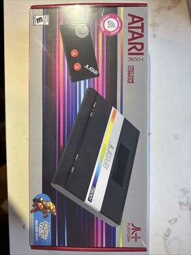 Atari 1150554 2024 7800 Video Game Console Bundle - Wi New In Box Controllers Games