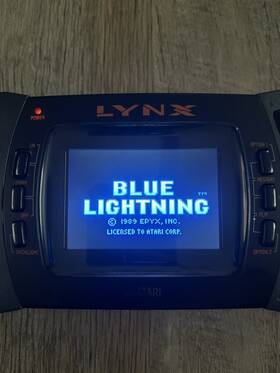 Atari 73838393993 Lynx Ii 2 Console Clean Mcwill Screen Upgrade New Capacitors Case