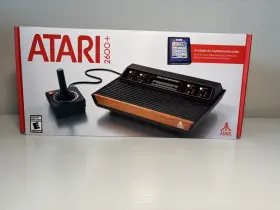 Atari 810086922536 2600 Plus Gaming Console Includes 10 In 1 Game Cartridge Of Classic New