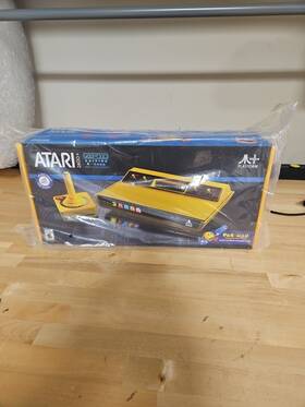 Atari 810086923915 2600 Plus Pac Man Edition Console New With Usb Power Block Bundle-n4