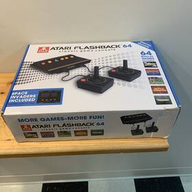 Atari 857847003226 Flashback 64 Special Edition Console With Box And Built-in Games-a3
