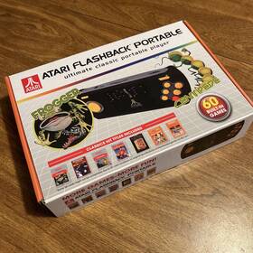 Atari 857847003479 2600 Flashback Portable Ultimate Classic Player Handheld 60 Games