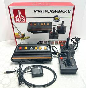 Atari 857847003783 Flashback 8 Video Game Console Wired Controllers 105 Games 40th Anniv Box