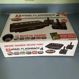 Atari Ar2670b Flashback 4 Classic Game Console Special Edition - 76 Built-in Games