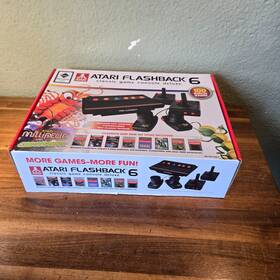 Atari Ar2680 Vintage Flashback 6 Classic Game Console Model No. 100 Games