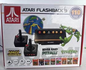 Atari Ar3050s Flashback 9 Console With 110 Built-in Games 2 Wired Controllers Tested