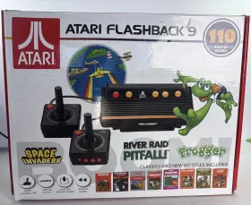 Ar3050s Atari Flashback 9 Console With 110 Built-in Games 2 Wired Controllers Tested