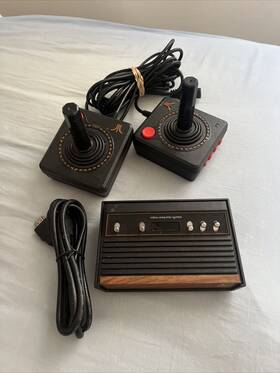 Atari Ar3060s Flashback X Retro Game Console 110 Built-in Games Tested Hdmi 2 Controller