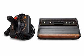 Atari Ar3060x Flashback Console Black Brown Rf Joystick Manual Included Video Game