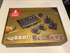 Atari Ar3620 Fun Flashback 8 Gold Deluxe 40th Anniversary Edition Hd 120 Built-in Games