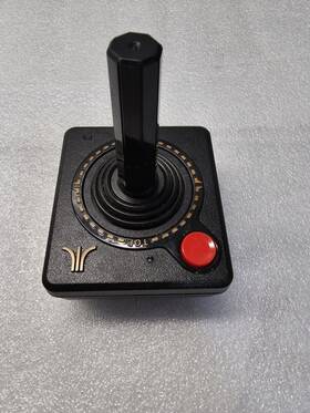 Atari Ar3620x-nob Flashback 8 Gold 40th Anniversary P1 Joystick Black Wireless Replacement C
