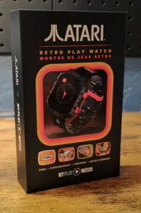 Ata-bat-01 Atari 2600 Retro Play Watch And Fitness Tracker With Limited Edition Band Ata-bat-01 Atari 2600 Retro Play Watch And Fitness Tracker With Limited Edition Band
