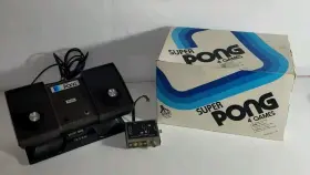 C-149 Atari Vtg 70s Super Pong Game System 4 Games Model No C 140 In Box Collectible C-149 Atari Vtg 70s Super Pong Game System 4 Games Model No C 140 In Box Collectible