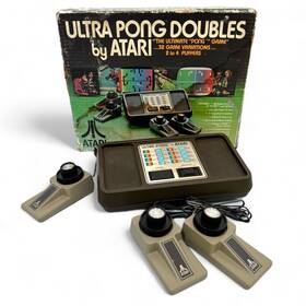 Atari C-402 Vtg Ultra Pong Doubles Game System 1977 Works