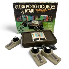 C-402 Atari Vtg Ultra Pong Doubles Game System 1977 Works C-402 Atari Vtg Ultra Pong Doubles Game System 1977 Works