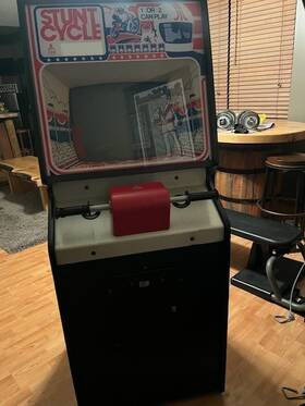 Atari Scy-1779 Evel Knievel Stand Up Video Game Console